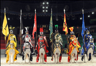 Royal Court and Knights  Medieval Times Dinner & Tournament